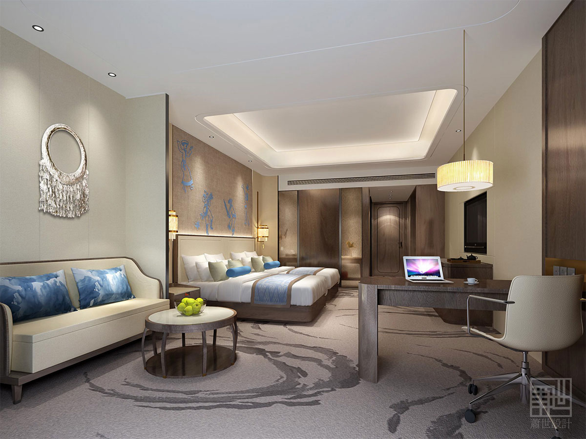 未來智能風(fēng)格的高端酒店設(shè)計,將科技與人性化設(shè)計巧妙融合